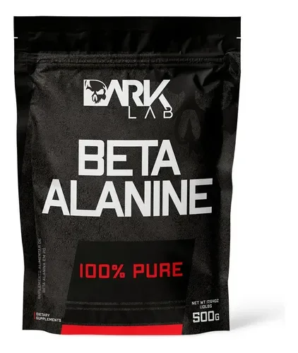Pacote preto da Beta-alanina Dark Lab 100% Pure 500 g