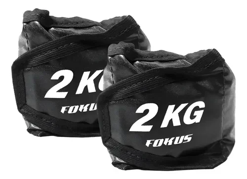 Par de caneleiras Fokus 2 kg