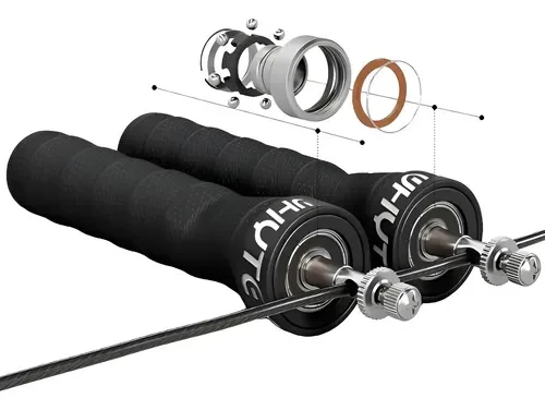 Corda de pular speed rope Whyte com dois rolamentos nos cabos