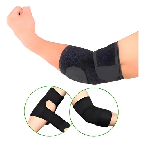 Cotoveleira de neoprene ajustável Ws Sports