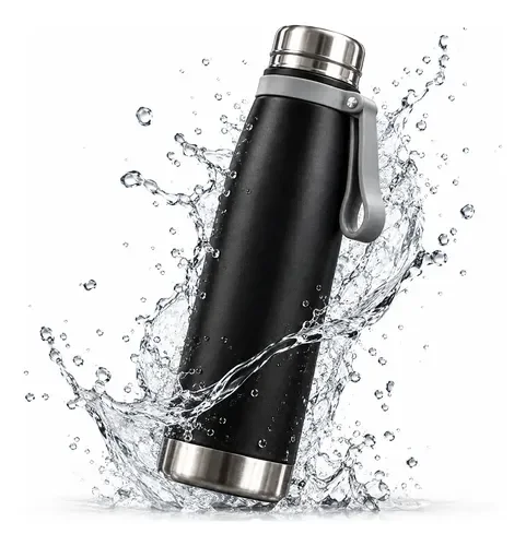 Garrafa squeeze térmica DGX em aço inox 1 litro