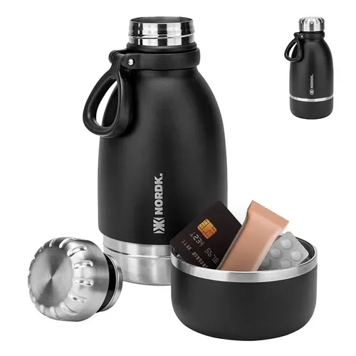 Garrafa térmica Nordk To Go 1 litro em inox