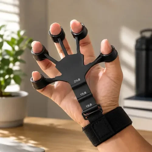 Hand grip Finger Gripper em neoprene preto
