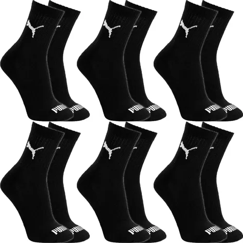 Kit 6 pares de meias Puma atoalhadas