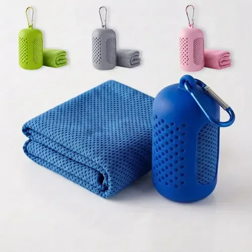 Toalha de microfibra FEZTEZZO Active com case ventilado